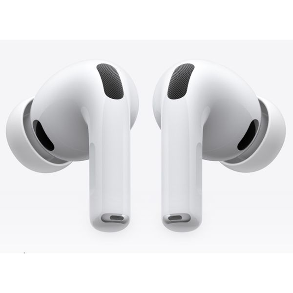 هدفون بلوتوثی اپل مدل AirPods Pro 3 با نویز کنسلینگ فعال، قابلیت پخش صدای محیطی، عمر باتری 10 ساعت، مقاوم در برابر رطوبت و عرق