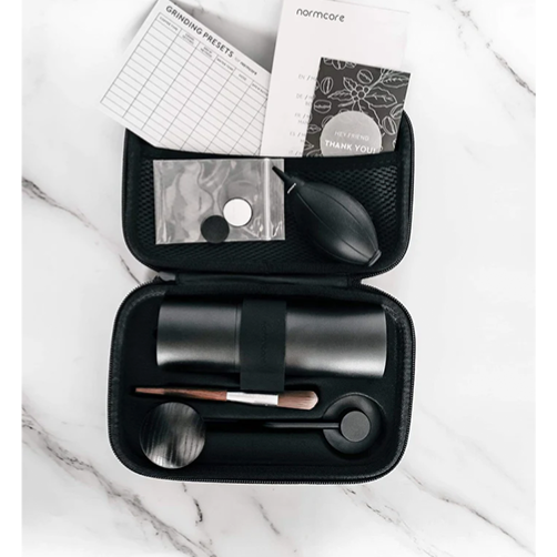 آسیاب قهوه دستی نورمکور Normcore V2 | آسیاب دستی حرفه‌ای با تیغه 38 میلی‌متری