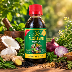 روغن طبیعی 36 گیاه السلیمان کمک‌به سلامت و رویش مجدد و قطع ریزش مو