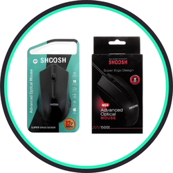 ماوس باسیم Shoosh مدل M24 - مشکی - SMO