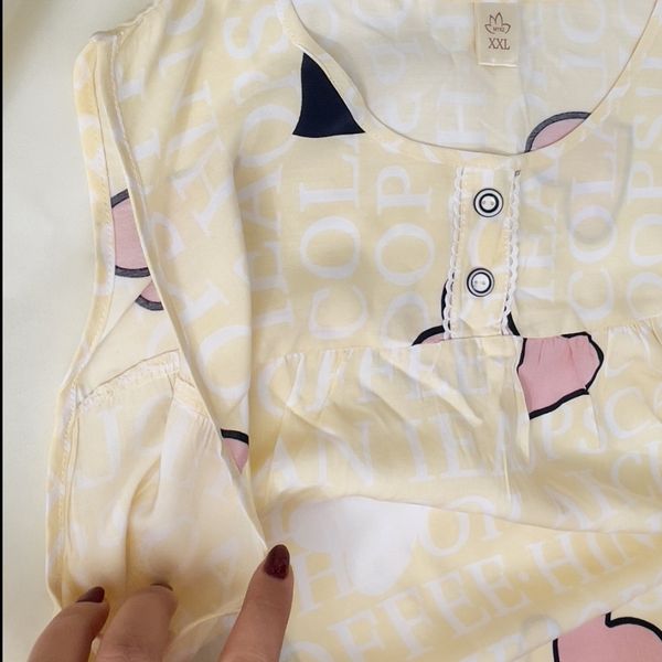 ست راحتی خانگی تاپ شلوارک قلبی