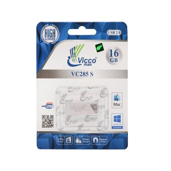 نقره ای Vicco man VC285 S USB2.0 Flash Memory-16GB
