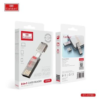 کارت خوان ارلدام مدل ET-OT99 دو کاره Type-C