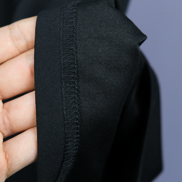 تیشرت وارداتی باکسی طرح MRKY مشکی