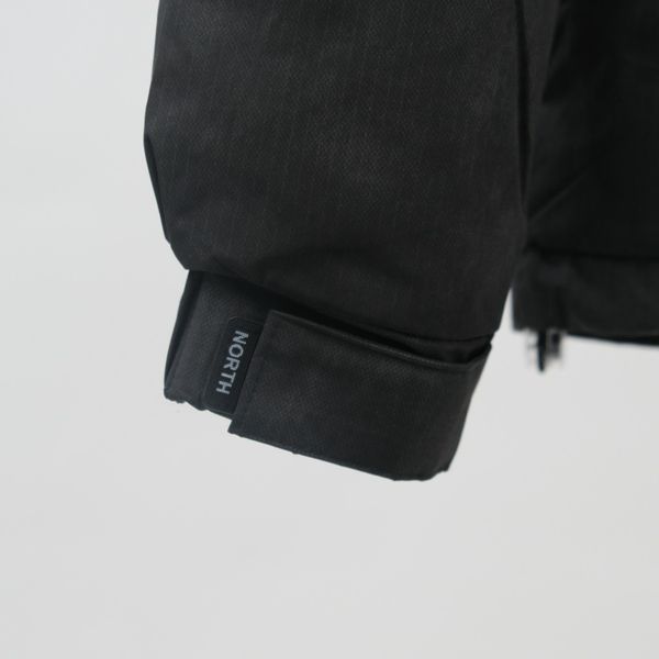 کاپشن وارداتی پر سنگشور دودی مشکی