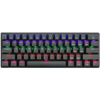 کیبورد گیمینگ تی-دگر مدل Arena T-TGK321، مکانیکال سوییچ آبی، Tenkeyless، نورپردازی RGB