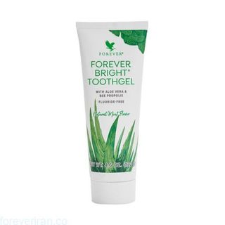 خمیردندان فوراور + آلوئه ورا، عسل و بدون فلوراید | Forever Bright Toothgel