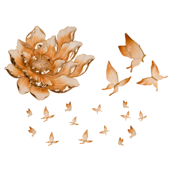 تابلو گلدکیش مدل پروانه کد GK4545