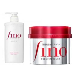 پک احیا کننده مو (شامپو مو و ماسک مو) فینو شیسیدو FINO پریمیوم تاچ
