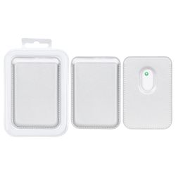 جاکارتی چرمی Magsafe - نقره ای (پک دار)