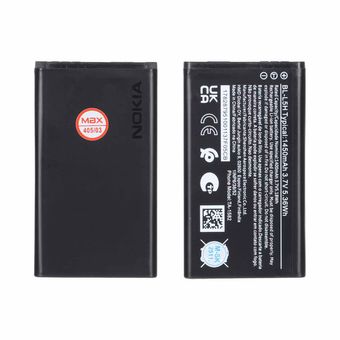 باتری موبایل Nokia مدل BL-L5H با ظرفیت 1450mAh (گارانتی 12 ماهه MAX)