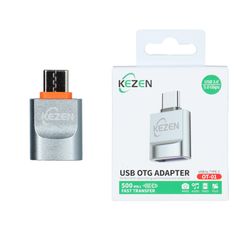 تبدیل Kezen Type-C To USB3.0 مدل OT-01 - آبی روشن - KZN