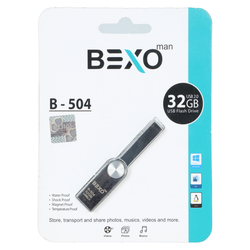 BEXO B-504 USB2.0 Flash Memory-32GB (گارانتی داده پردازی آواتک) مشکی