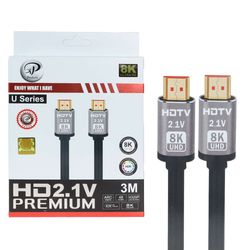 کابل 3 متری XP Product HDMI 8K - مشکی