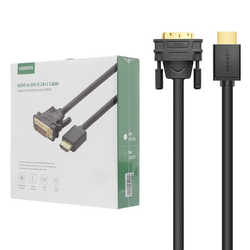 کابل 3 متری UGREEN HDMI To DVI-D 24+1 مدل 10136 - مشکی(10136)