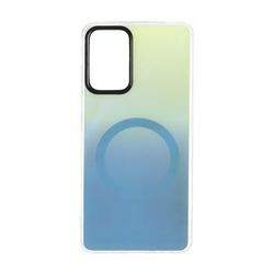 قاب هولوگرامی طرح مگ سیف دو رنگ Samsung Galaxy A32 4G - آبی