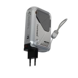 پاوربانک PD و فست شارژ TwinMax 20000mAh مدل MZ-18 22.5W - نقره ای