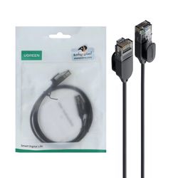 کابل شبکه 1.5 متری UGREEN CAT6A مدل 70333 - مشکی(70333)