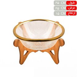 شکلات آبگز پایه چوبی حامی