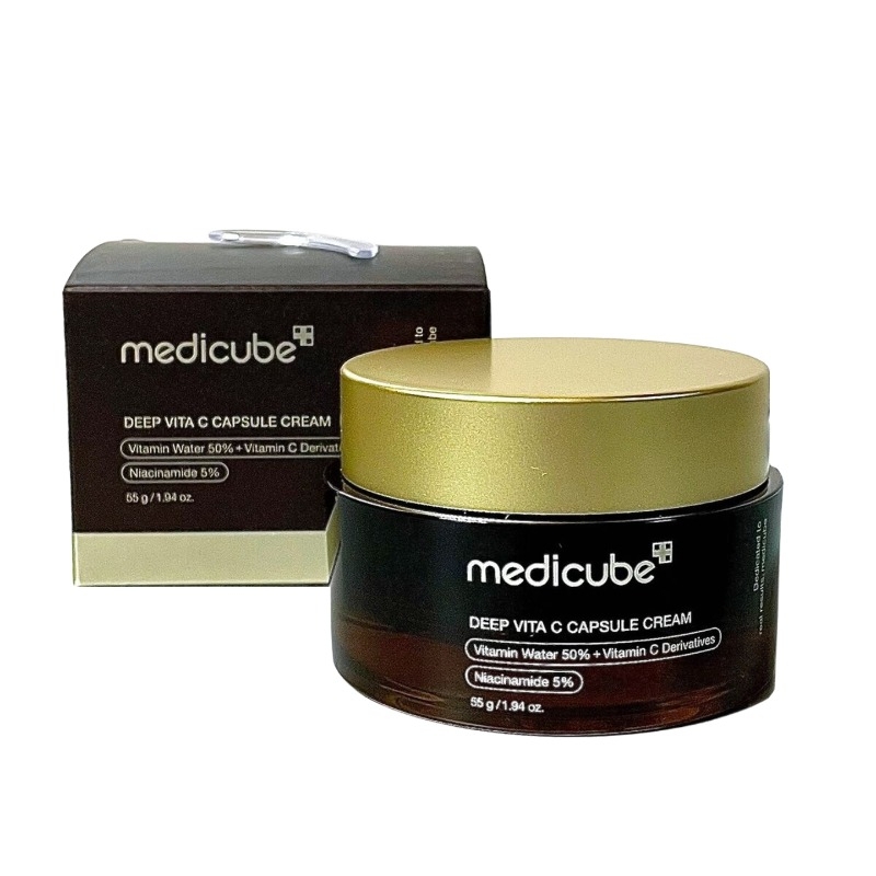 ماسک صورت مدی کیوب مدل Deep Vita C مناسب برای انواع پوست حجم 55 میلی لیتر