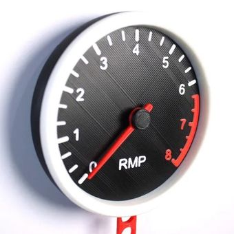 جاکلیدی متحرک طرح آمپر بنزین، آب، سرعت سنج و دور موتور (RPM)