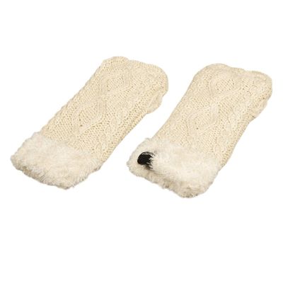 دستکش بافتنی زنانه مدل SABA-36019*739