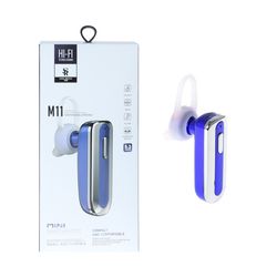 هندزفری بی سیم تک گوش HI-FI مدل M11 - آبی کاربنی