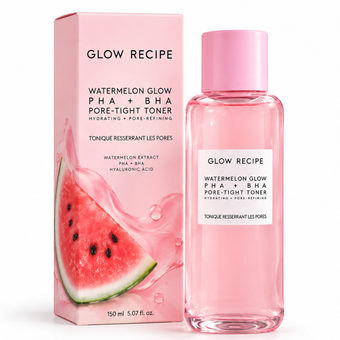 تونر هندوانه گلو رسیپی جمع کننده منافذ Watermelon Glow PHA + BHA حجم 150 میل
