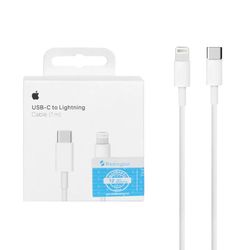 کابل شارژ فست Apple Type-C To Lightning مدل MUQ93ZM/A - سفید - اصل چین - پک ضعیف - KZN (گارانتی شش ماهه Kezen)