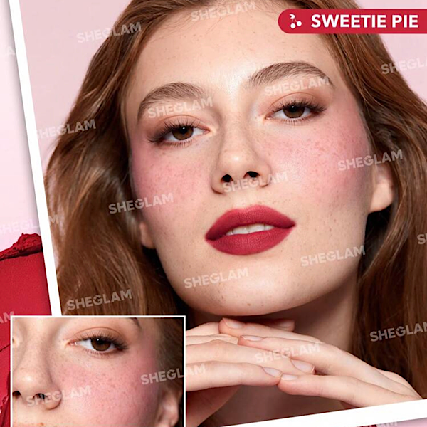رژگونه و رژلب 3 طبقه شیگلم