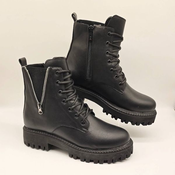 نیم بوت زیپ نما