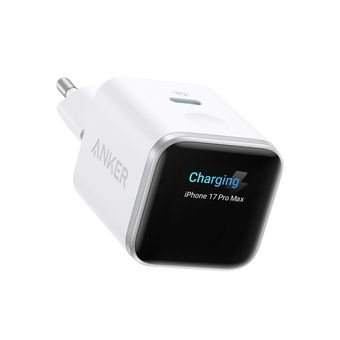 شارژر دیواری PD و فست تک پورت Anker مدل Nano A121DG21 45W - سفید (گارانتی شش ماهه شرکتی)