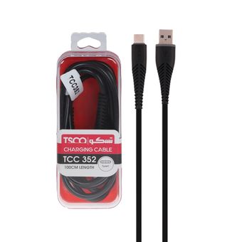 کابل شارژ فست تسکو طول 1 متر  TSCO Type-C مدل TCC 352