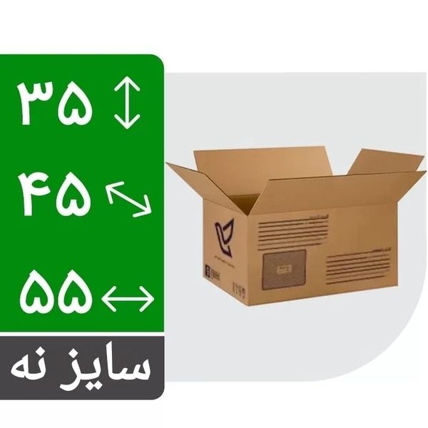 کارتن پستی سایز 9