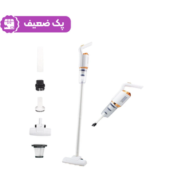 جارو شارژی عصایی مدل FH-268 - سفید - پک ضعیف