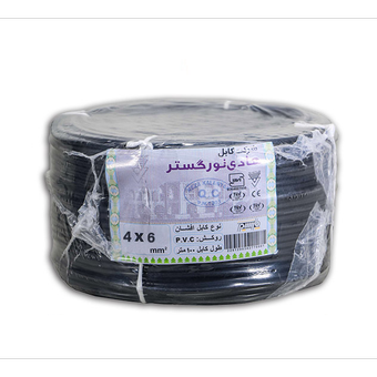کابل افشان مسی سایز 4 در 6 هادی نور گستر