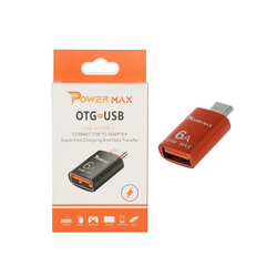 تبدیل Power Max Type-C To USB 120W - نارنجی