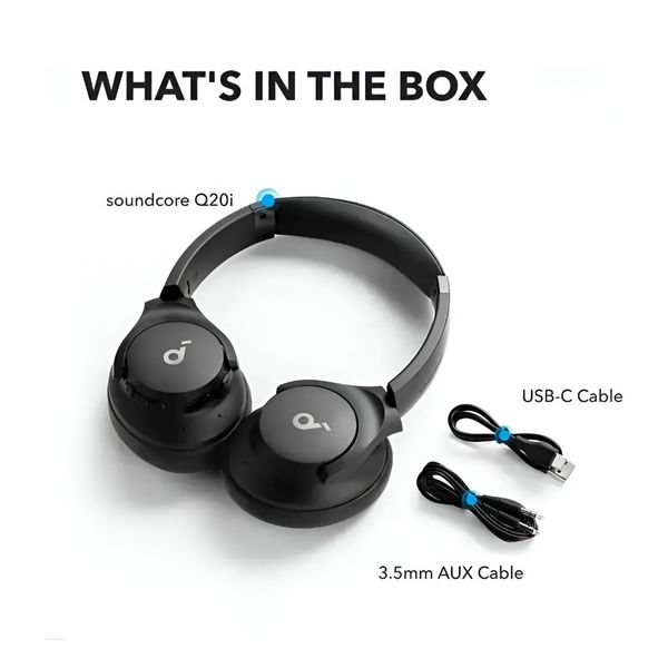 هدفون بی‌سیم انکر مدل Q20i_A3004