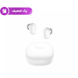 ایرفون بی سیم Xiaomi مدل Redmi Buds 6 Play - سفید (گارانتی شش ماهه شرکتی) (پک ضعیف)