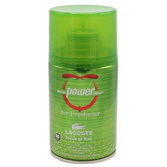 اسپری خوشبو کننده هوا پاور مدل Lacoste Touch of pink حجم 260 میلی لیتر