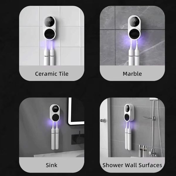 جامسواکی و ضدعفونی کننده هوشمند مسواک