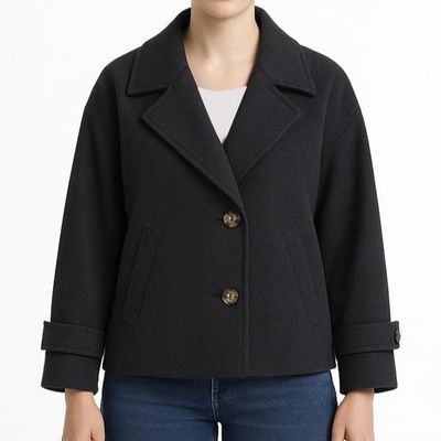 پالتو فوتر ملانژ زنانه ریس کدRees1636001