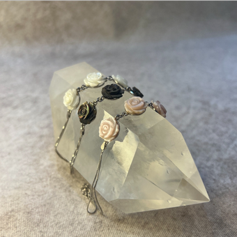 دستبندهای صدف طبیعی با نقره