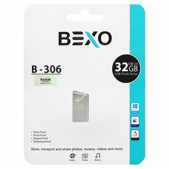 فلش 32 گیگابایت Bexo مدل B-306 USB2.0