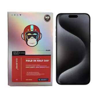 گلس آنتی استاتیک Iphone 15 Pro Max برند Oulemei
