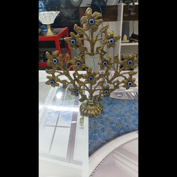 درخت چشم نظر برنجی قدیمی