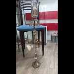 شمعدان برنزی آنتیک و نفیس با طراحی کلاسیک اروپایی