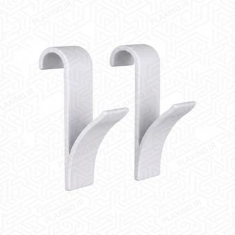 آویز حوله و لباس پلکسینو مدل رودبار