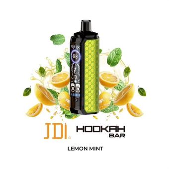 ویپ یکبار مصرف لیمو نعنا 25000 پاف (باتری قابل شارژ) | JDI SHISHA 25000 Puffs Disposable Vape – Perfume Lemon 🍋 o