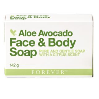 صابون صورت و بدن آووکادو فوراور | Aloe Avocado Face & Body Soap